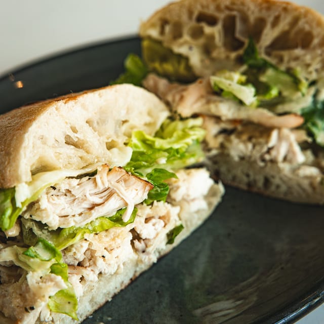 Chicken Caesar.