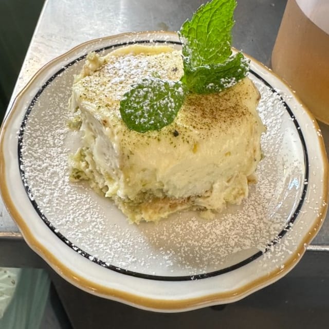 Matcha Spice Tiramisu.