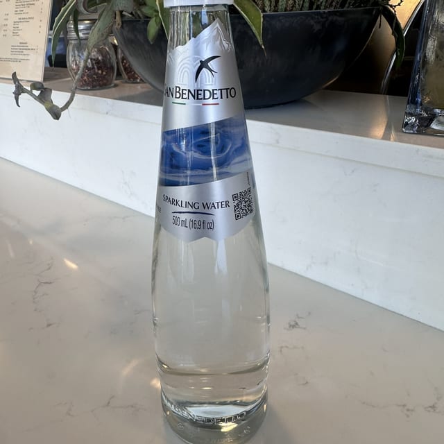 San Benedetto Italian Sparkling Water.